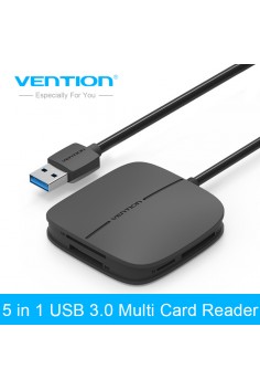 Đầu đọc thẻ 5 trong 1 USB 3.0 Vention CEDBD